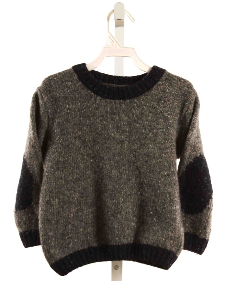 LA COQUETA  GRAY WOOL   SWEATER