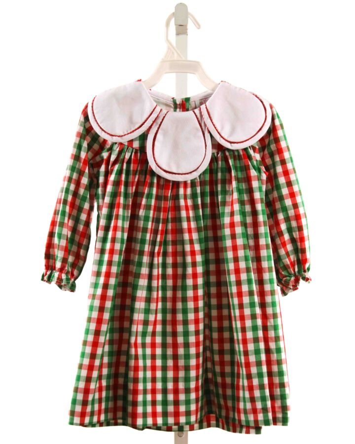 CECIL & LOU  MULTI-COLOR  PLAID  DRESS