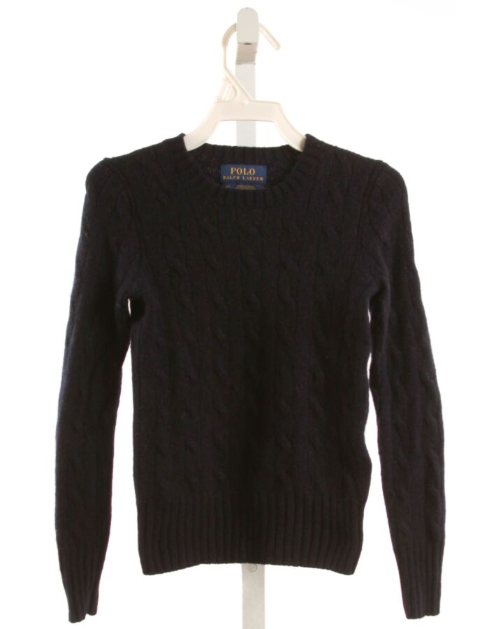 POLO BY RALPH LAUREN  NAVY CASHMERE   SWEATER