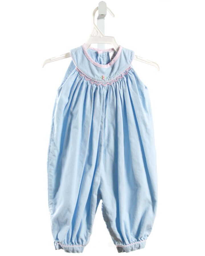 PETIT AMI  LT BLUE CORDUROY   ROMPER