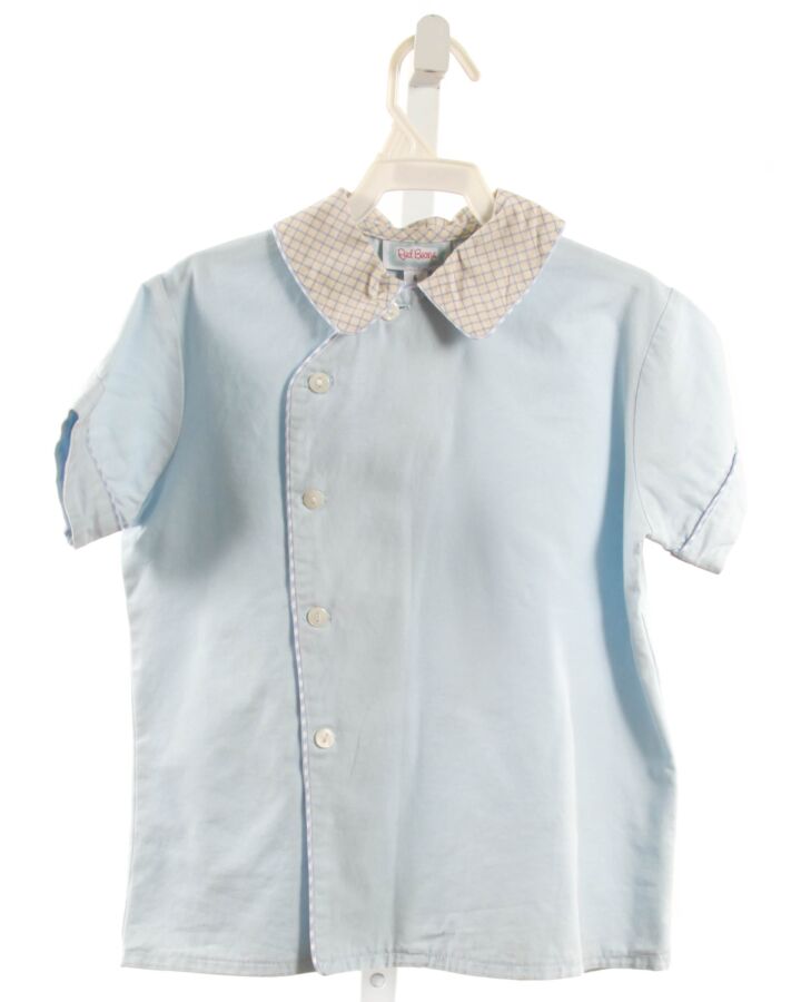 RED BEANS  LT BLUE    SHIRT-SS