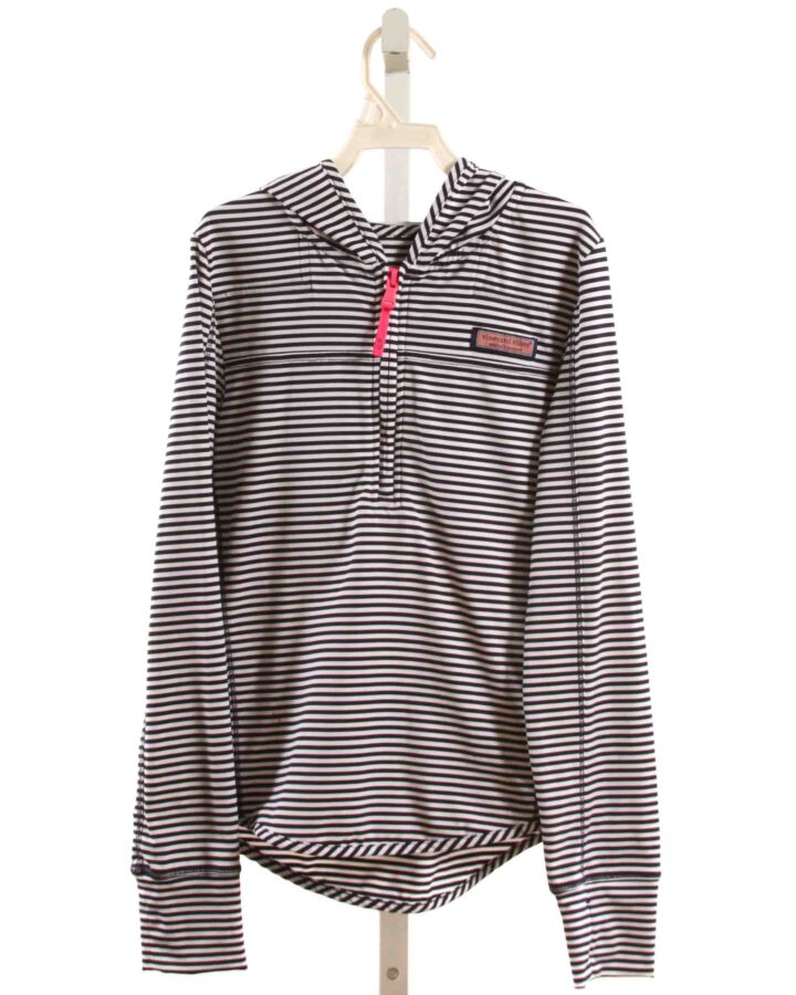 VINEYARD VINES  NAVY  STRIPED  PULLOVER