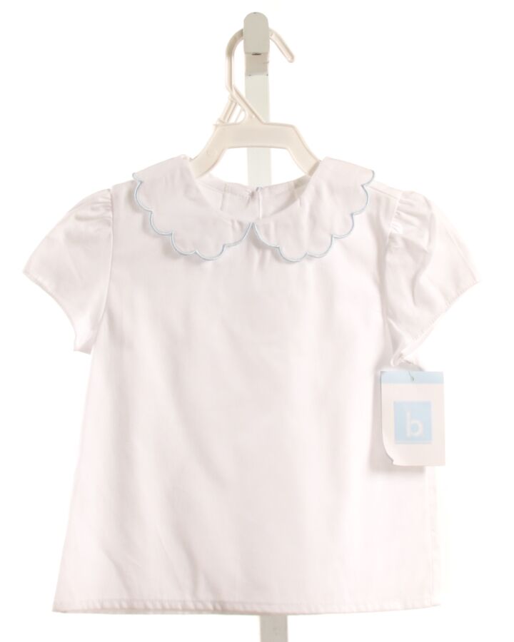 BELLA BLISS  WHITE    SHIRT-SS