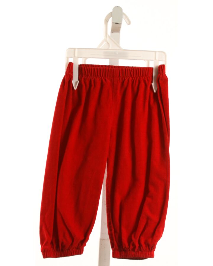 NO TAG  RED CORDUROY   PANTS