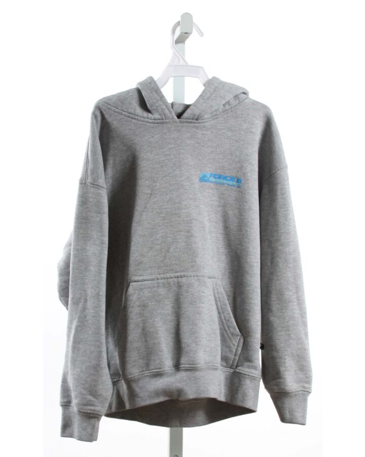 PENNANT SPORTSWEAR  GRAY   PRINTED DESIGN PULLOVER