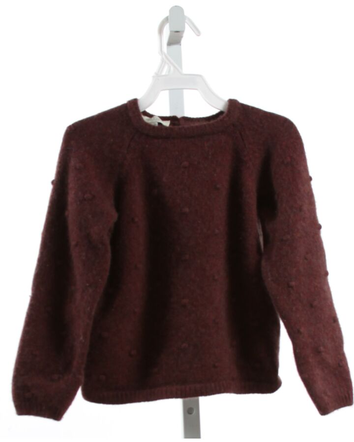 OLIVIER LONDON  MAROON    SWEATER