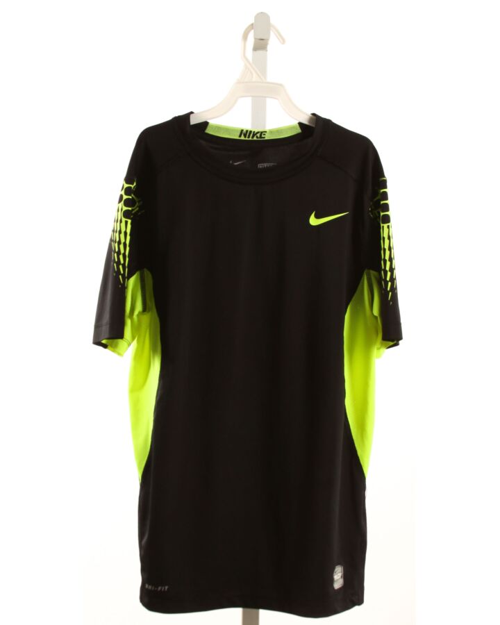 NIKE  BLACK    KNIT SS SHIRT