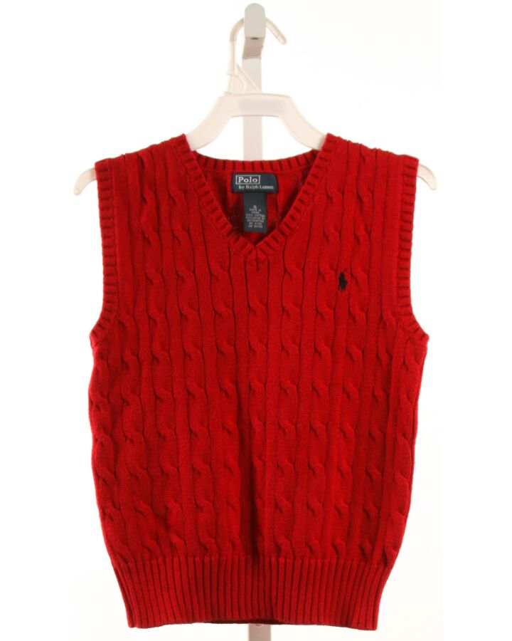 POLO BY RALPH LAUREN  RED    SWEATER VEST