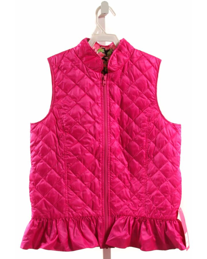 LILLY PULITZER  HOT PINK    VEST