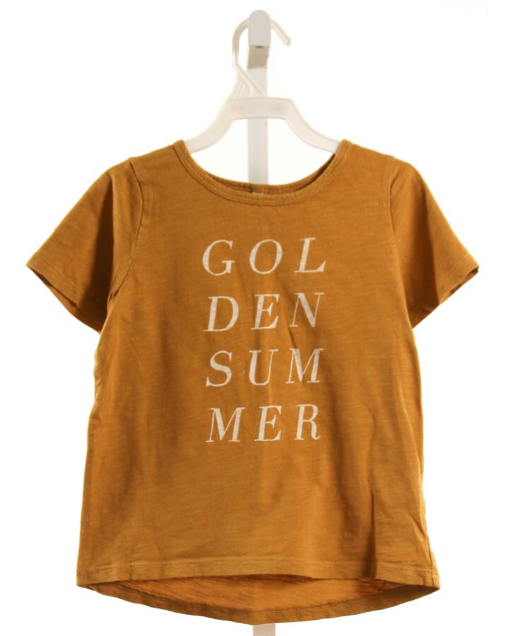RYLEE & CRU  MUSTARD  PRINT  T-SHIRT