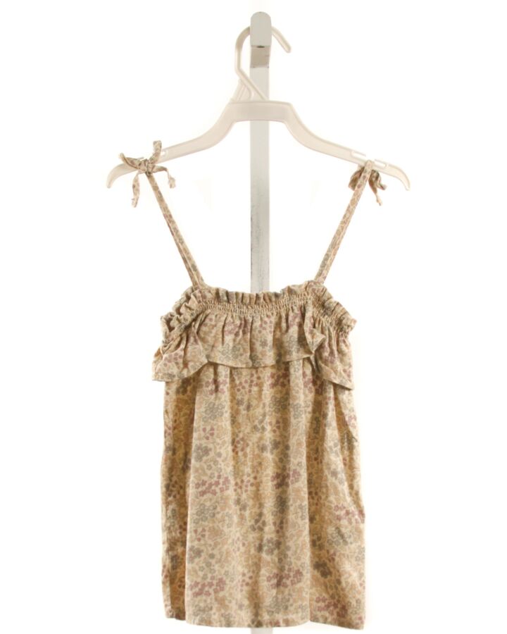 RYLEE & CRU  MULTI-COLOR  FLORAL  SLEEVELESS SHIRT