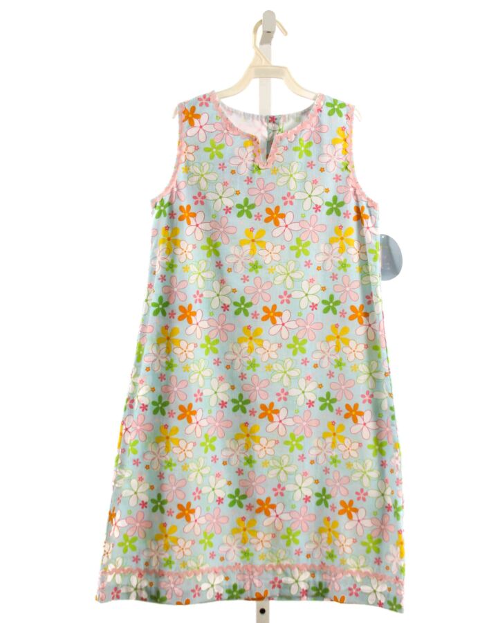 LITTLE ENGLISH  MULTI-COLOR  FLORAL  DRESS