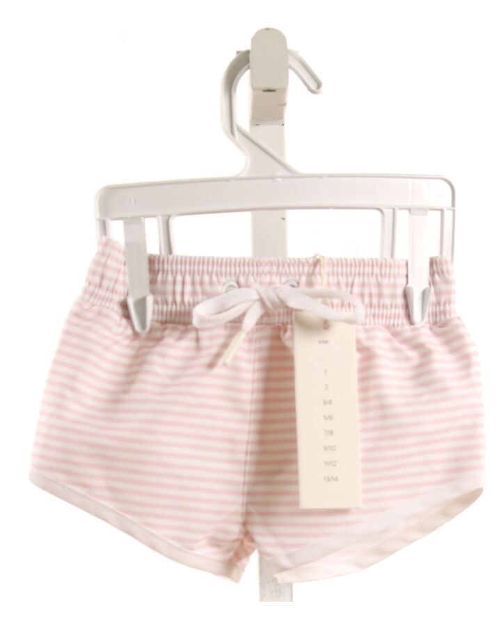 MINNOW  LT PINK  STRIPED  SWIM TRUNKS