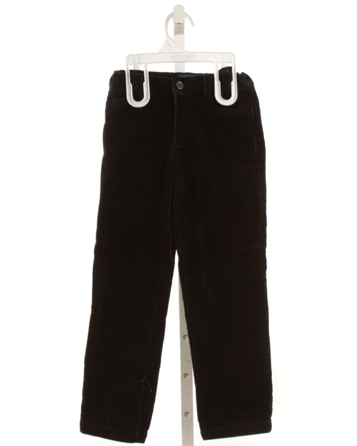 POLO BY RALPH LAUREN  BLACK CORDUROY   PANTS