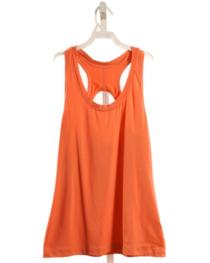ATHLETA GIRL  ORANGE    KNIT TANK