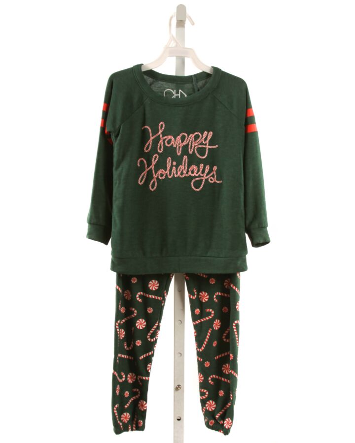 CHASER  GREEN  PRINT  LOUNGEWEAR