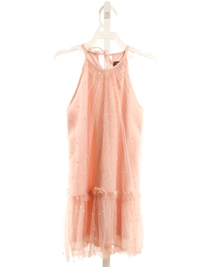 IMOGA  PINK TULLE  SEQUINED DRESS