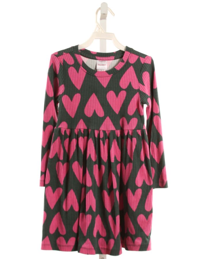 HANNA ANDERSSON  PINK KNIT  PRINTED DESIGN DRESS