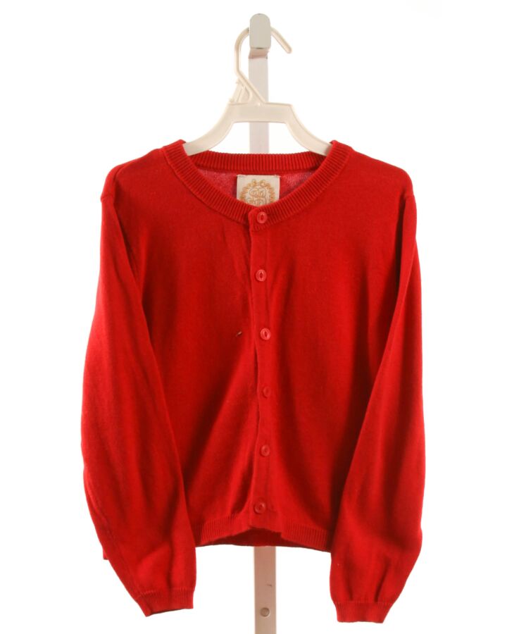 THE BEAUFORT BONNET COMPANY  RED    CARDIGAN