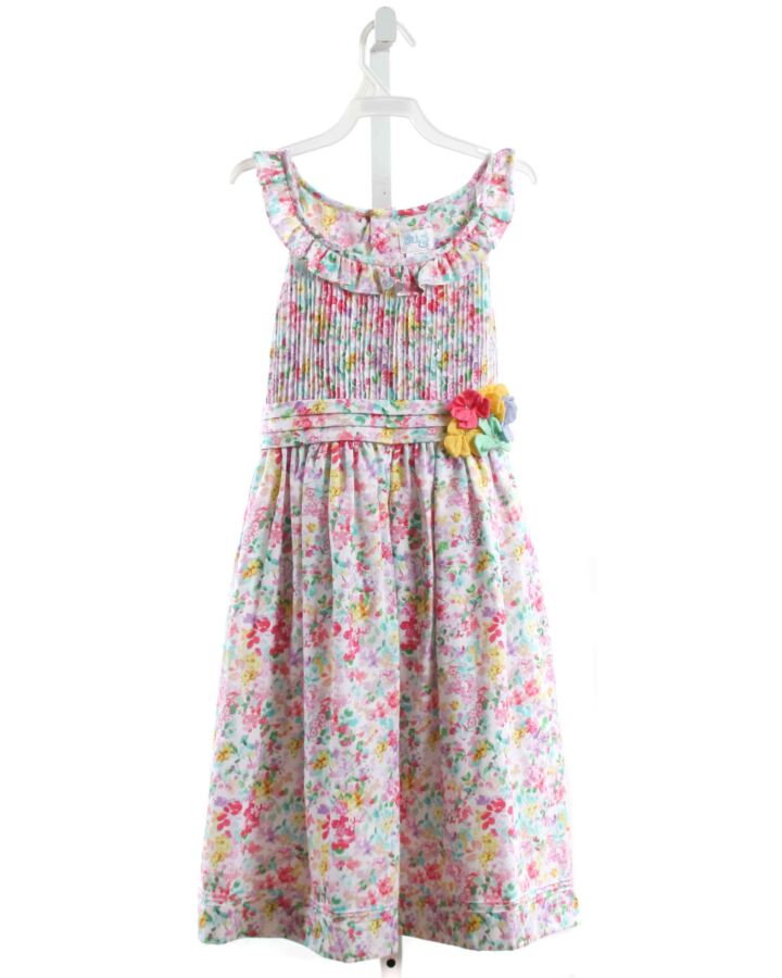 LULI & ME  MULTI-COLOR  FLORAL  DRESS