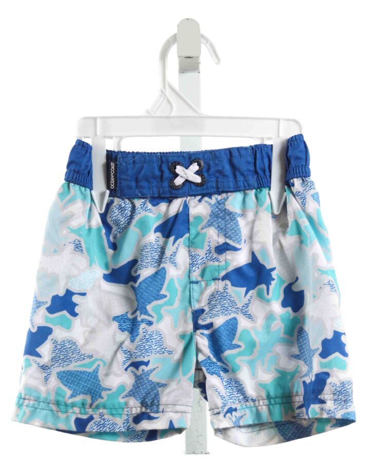 OCEAN COAST  BLUE    SWIM TRUNKS