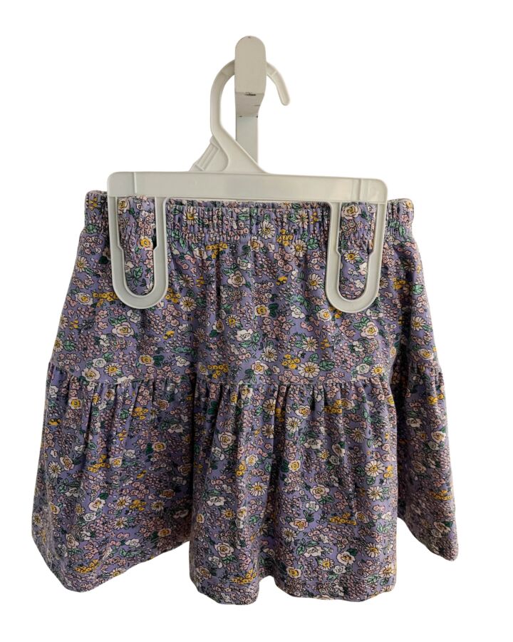 BISBY BY LITTLE ENGLISH  PURPLE  FLORAL  SKORT