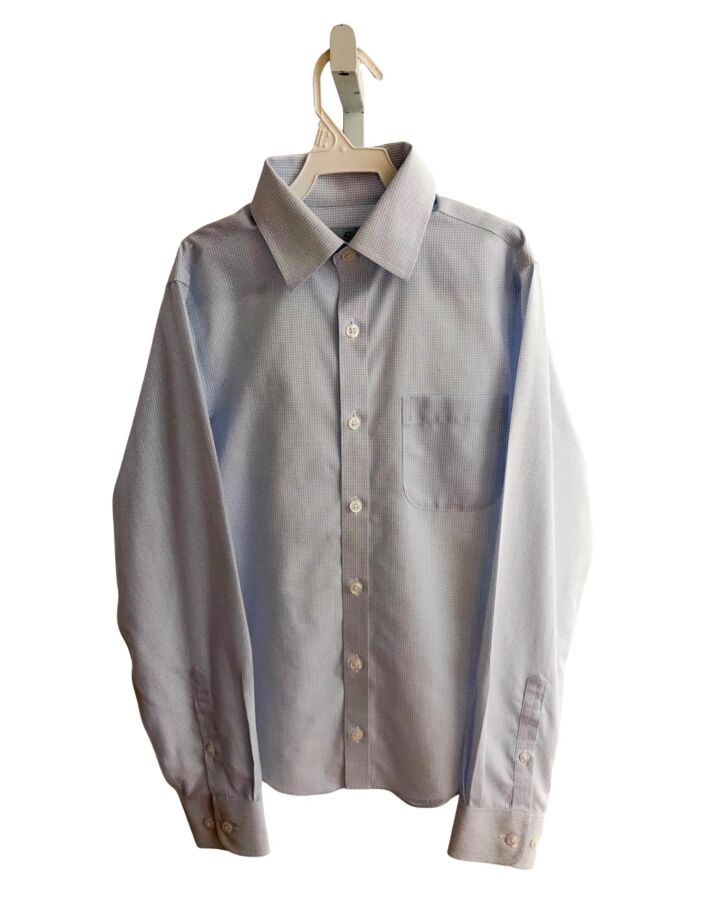 CLASS CLUB  BLUE  GINGHAM  DRESS SHIRT