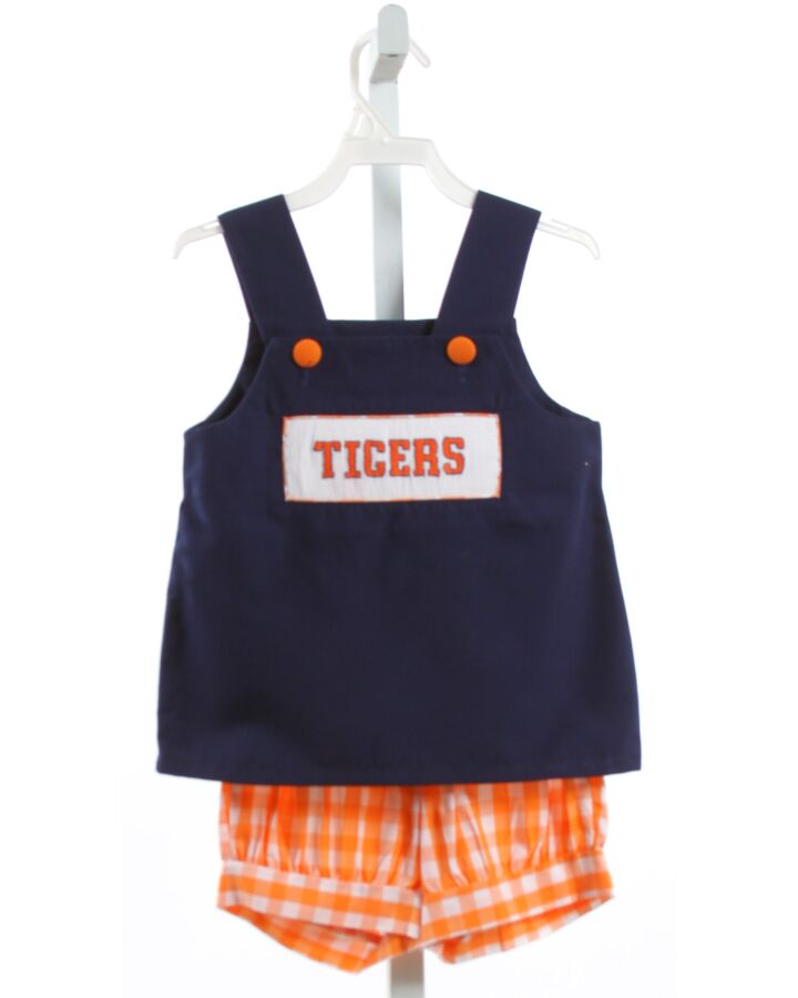 SOUTHERN SUNSHINE KIDS  NAVY   SMOCKED 2-PIECE OUTFIT