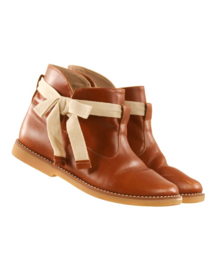 ELEPHANTITO BROWN BOOTS  *GUC SIZE CHILD 1