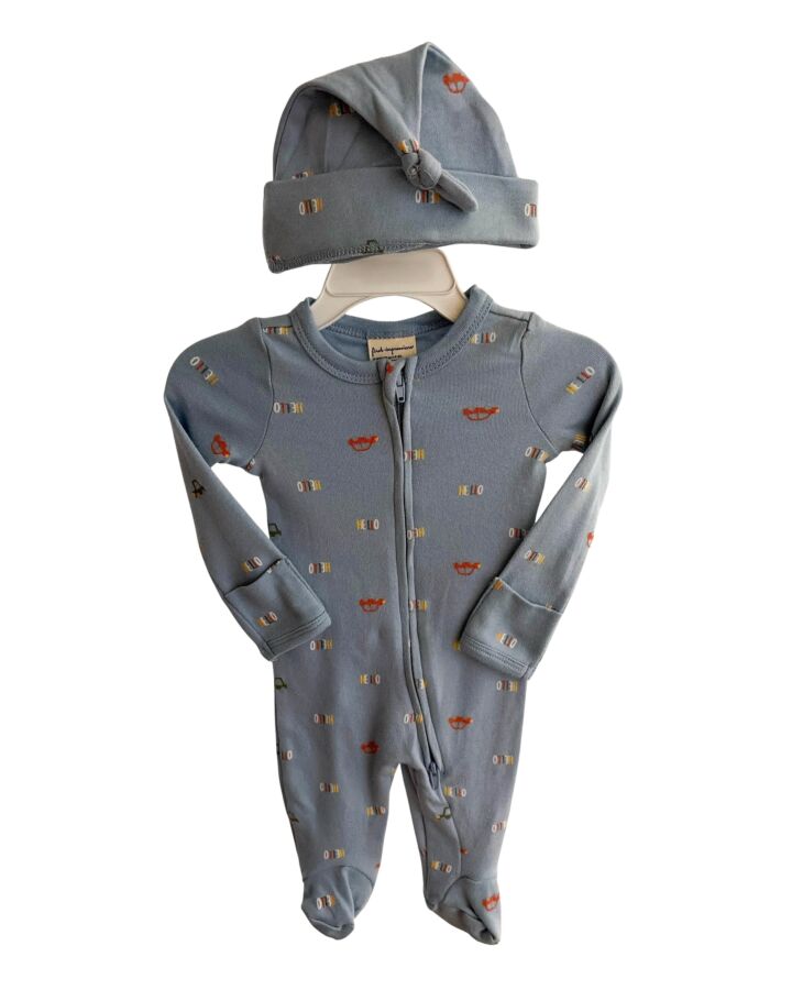 FIRST IMPRESSIONS  BLUE    LAYETTE