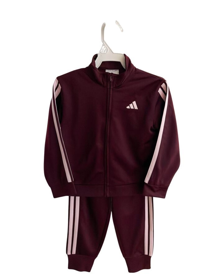 Adidas  MAROON    2-PIECE OUTFIT
