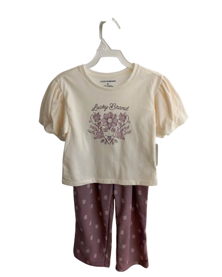 LUCKY BRAND  LAVENDER  FLORAL  2-PIECE OUTFIT