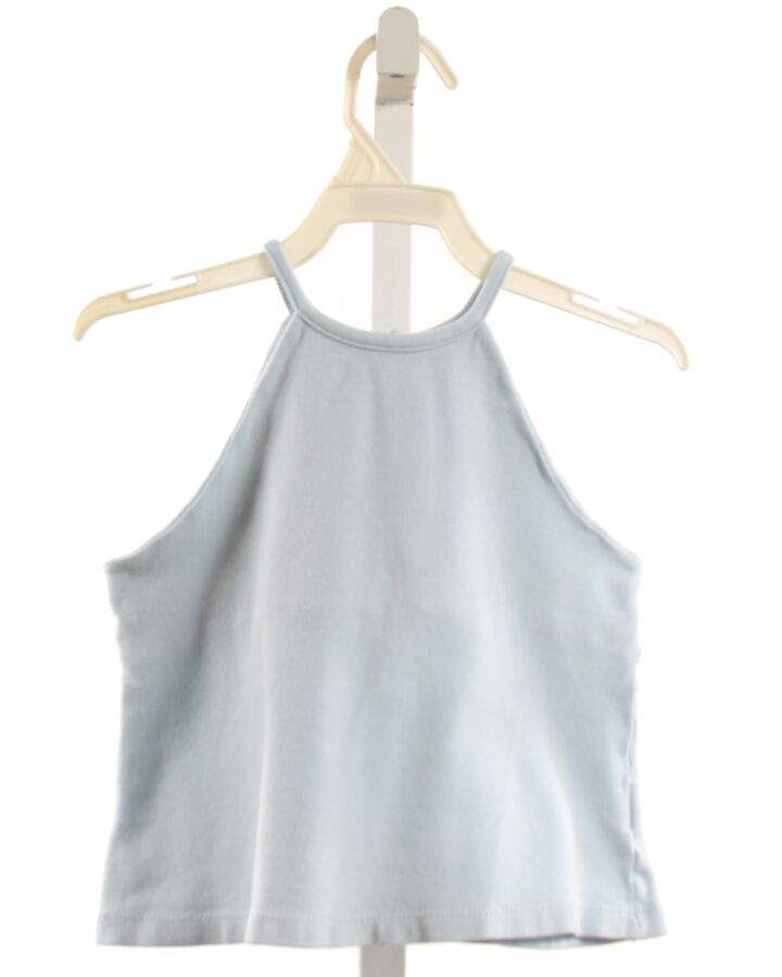 LITTLE ENGLISH  BLUE KNIT   SLEEVELESS SHIRT
