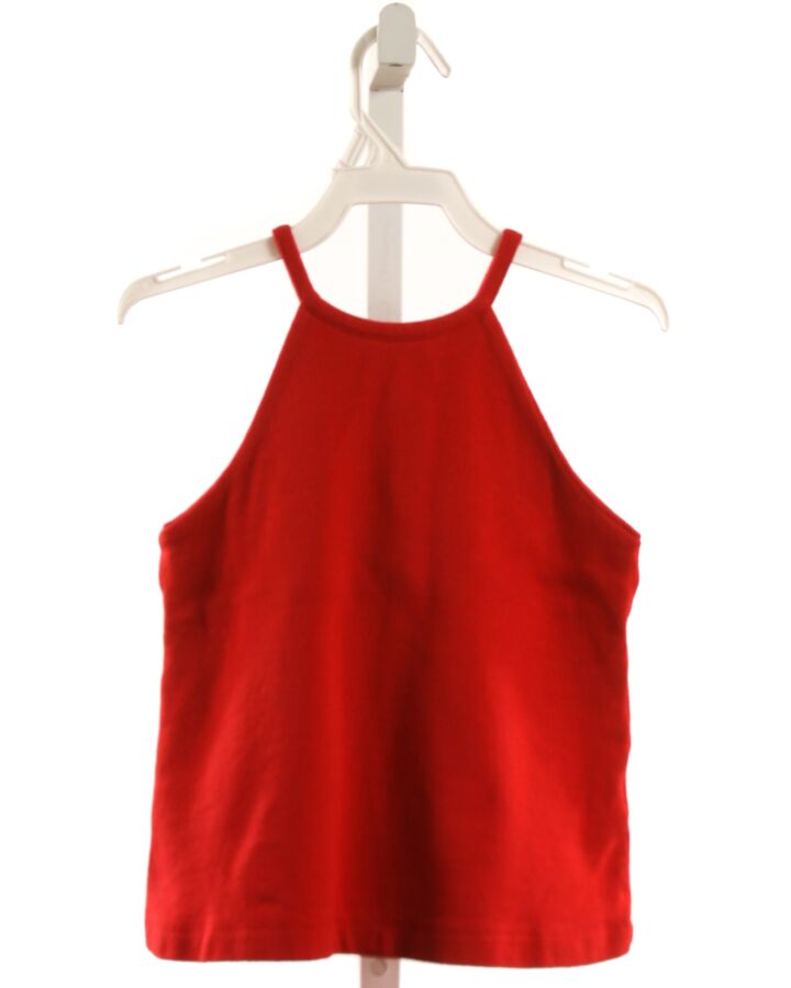 BISBY BY LITTLE ENGLISH  RED KNIT   SLEEVELESS SHIRT