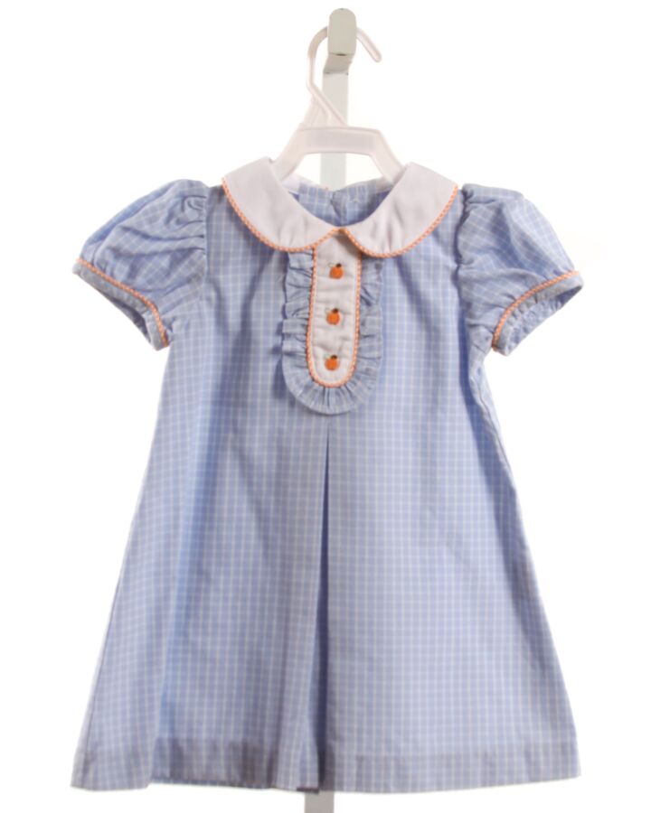 SHRIMP & GRITS  BLUE  GINGHAM  DRESS