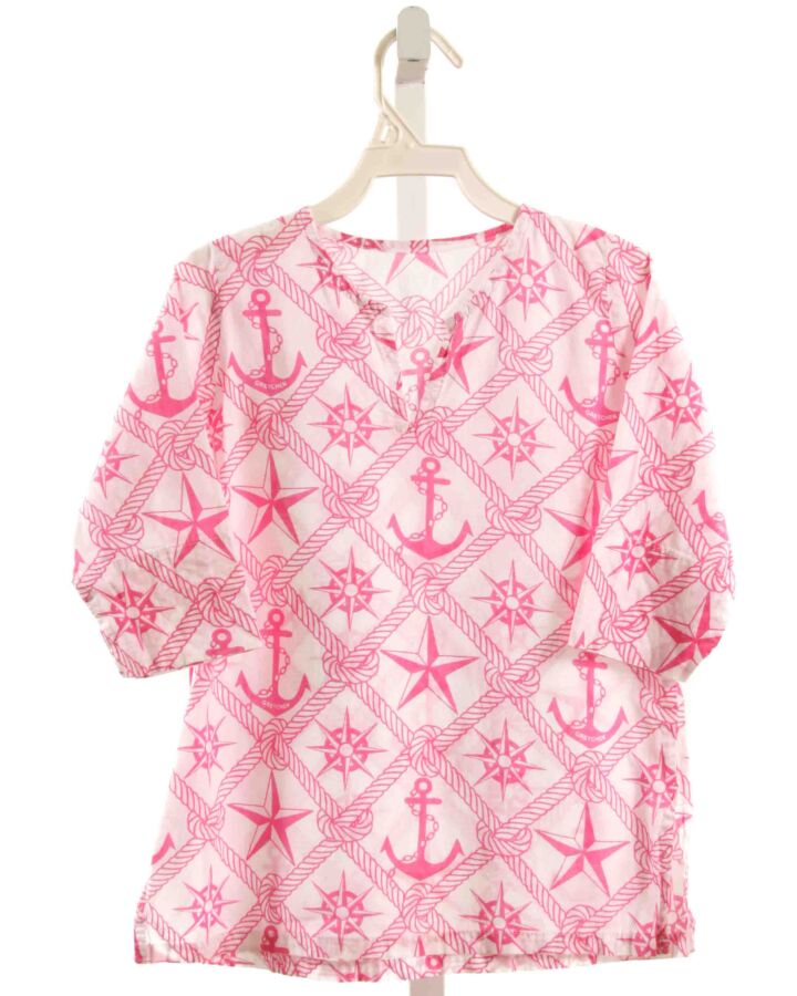 GRETCHEN SCOTT  PINK   PRINTED DESIGN COVER UP