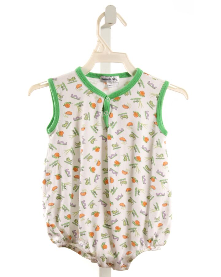 MAGNOLIA BABY  GREEN  PRINT  KNIT BUBBLE