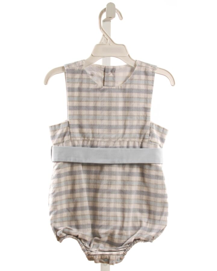 DONDOLO  LT BLUE  PLAID  BUBBLE