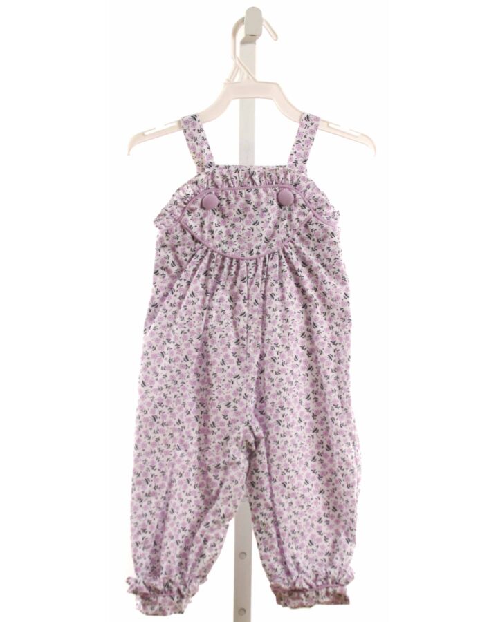 SHRIMP & GRITS  LAVENDER  FLORAL  ROMPER