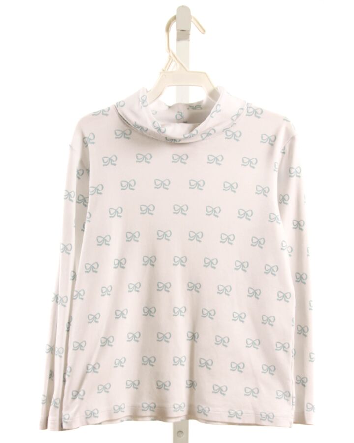 THE BEAUFORT BONNET COMPANY  LT BLUE  PRINT  KNIT LS SHIRT