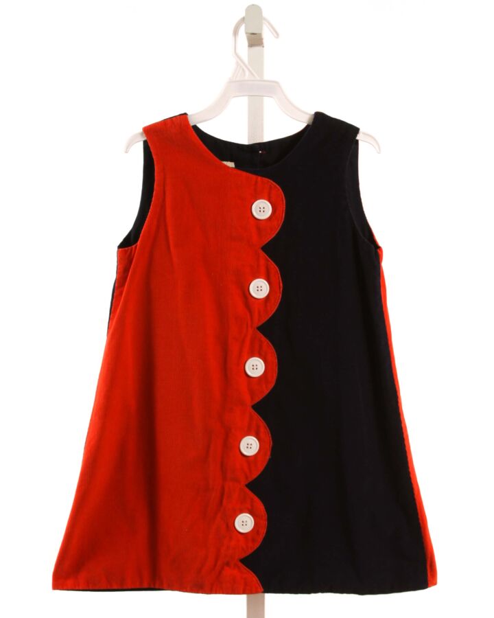 THE BEAUFORT BONNET COMPANY  RED CORDUROY   DRESS