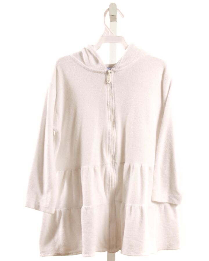 FLORENCE EISEMAN  WHITE TERRY CLOTH   COVER UP