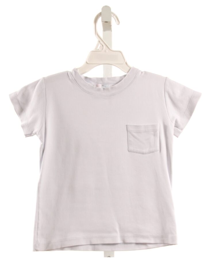 BABY BLISS  LT BLUE    KNIT SS SHIRT