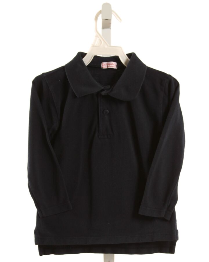 LA COQUETA  BLUE PIQUE   SHIRT-LS