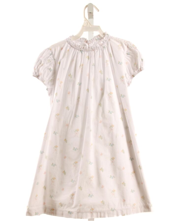 SUN HOUSE CHILDREN  WHITE  FLORAL  DRESS