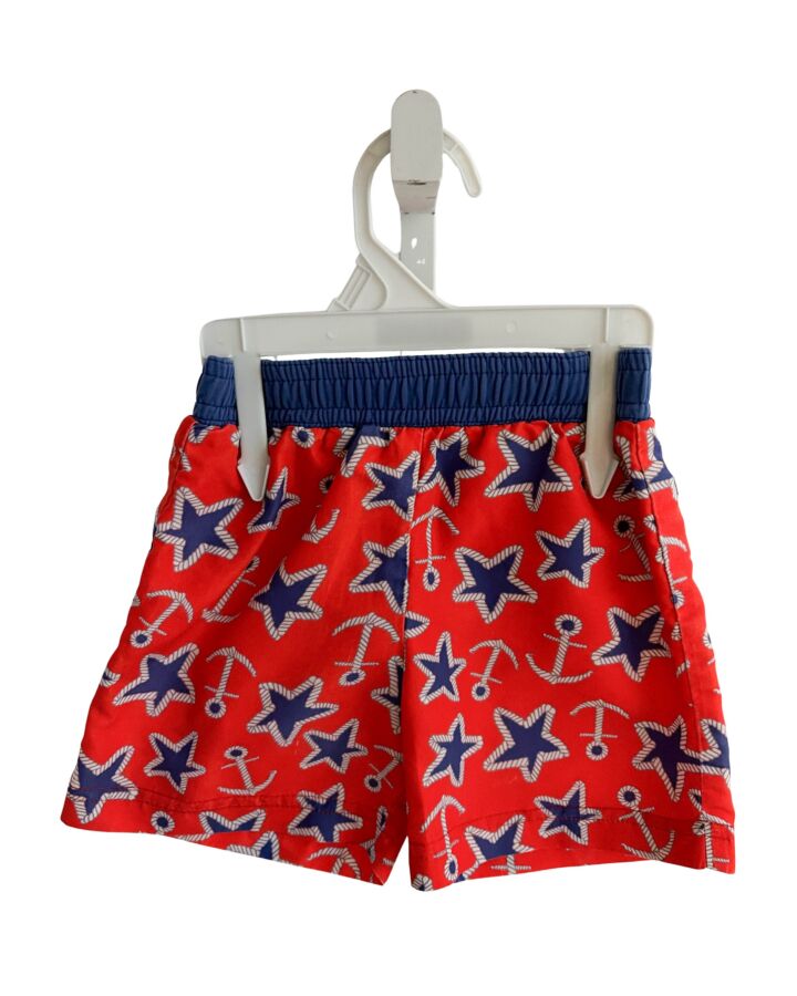 FLORENCE EISEMAN  RED    SWIM TRUNKS