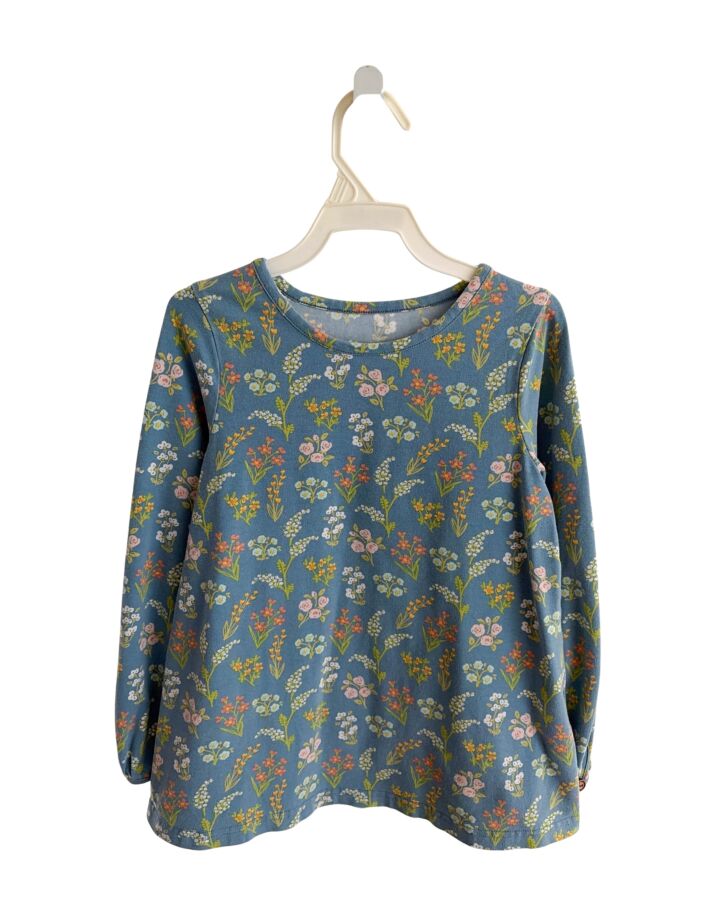 SERENDIPITY  LT BLUE  FLORAL  KNIT LS SHIRT