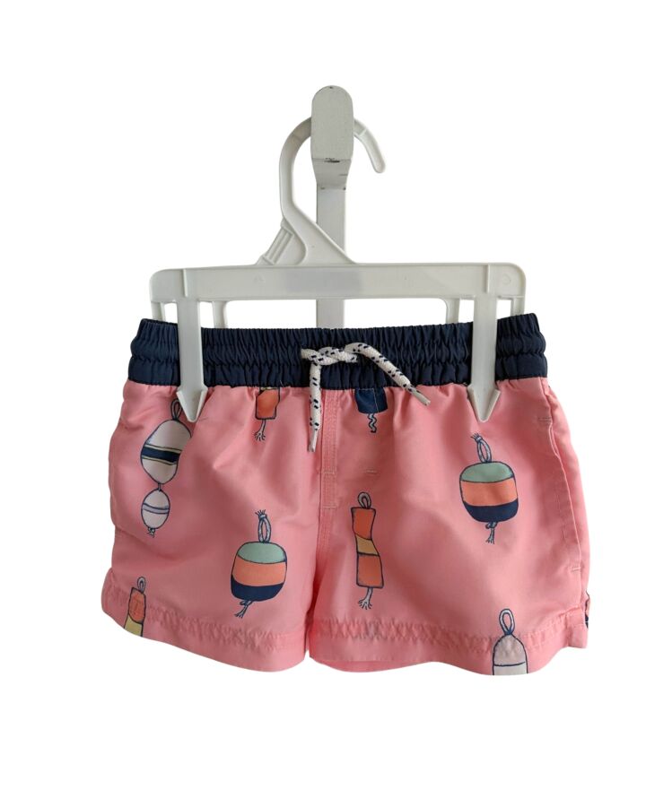 THE BEAUFORT BONNET COMPANY  PINK  PRINT  SWIM TRUNKS
