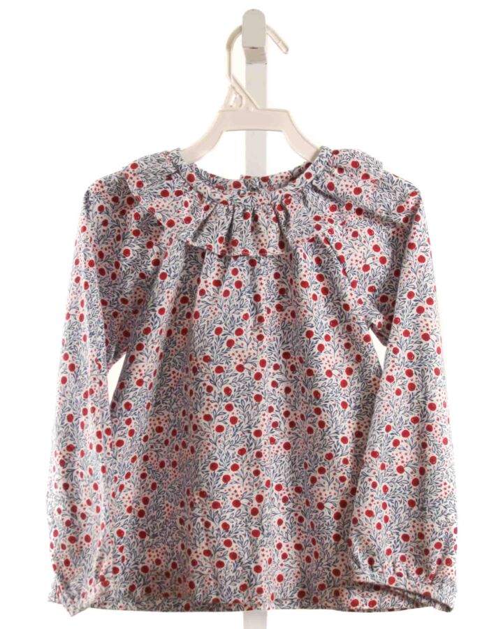 LITTLE ENGLISH  BLUE  FLORAL  SHIRT-LS