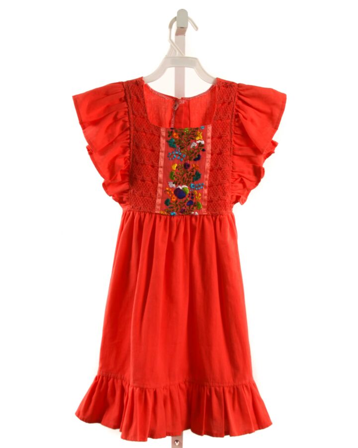 NO TAG  ORANGE    DRESS